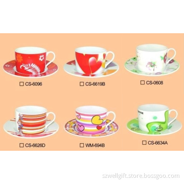 220cc Porcelain Cup and Saucer
